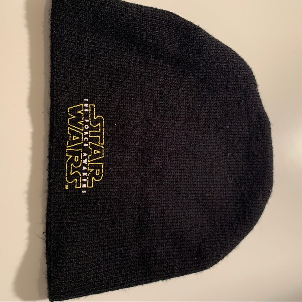 Star Wars embroidered black black beanie